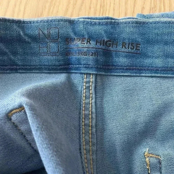 🆕NOHO Curvy Plus-Size Mid Blue Jegging 3XG🆕 - Picture 8 of 11